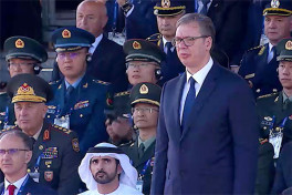 Chief of General Staff of Azerbaijan Army attends military parade in Belgrade