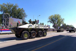 Chief of General Staff of Azerbaijan Army attends military parade in Belgrade