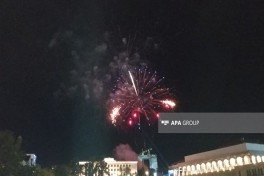 Khankendi City Day ends with fireworks -PHOTO 