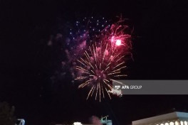 Khankendi City Day ends with fireworks -PHOTO 
