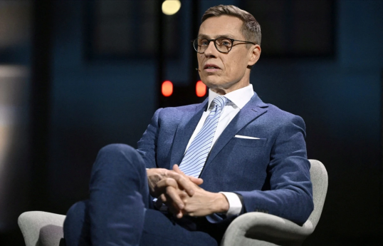 Finnish President Alexander Stubb