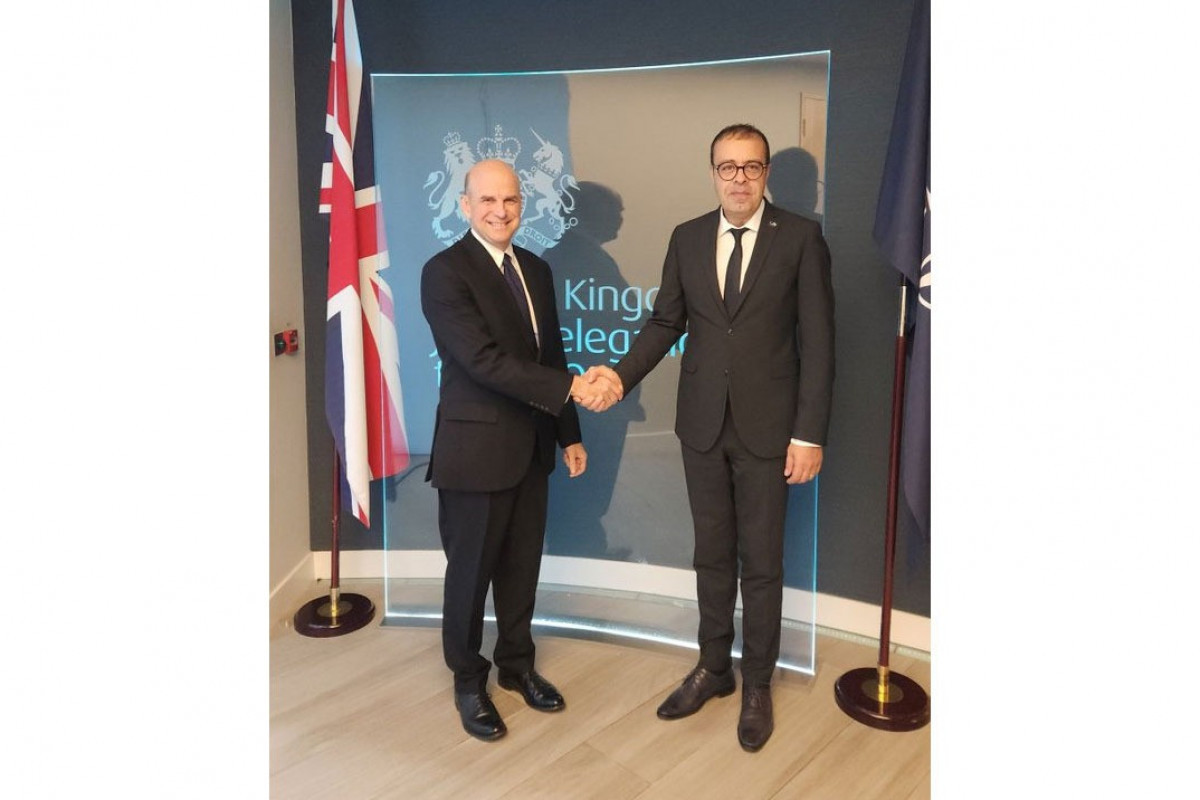 Azerbaijani and British ambassadors to NATO discussed regional issues