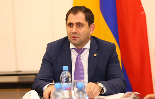 Armenian Defense Minister Suren Papikyan