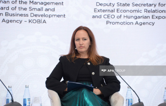 Hungarian Deputy State Secretary for External Economic Relations and Executive Director of the Hungarian Export Promotion Agency Katalin Bihari