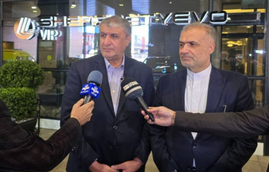 Iran's nuclear chief in Moscow to sign power plants deal as UN ponders sanctions
