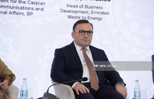 BP's Vice President for the Caspian Region Bakhtiyar Aslanbeyli