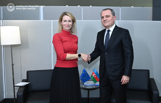 Jeyhun Bayramov discusses state of Azerbaijan-EU relations with Kallas