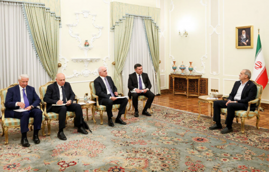 Iranian President receives Azerbaijani Deputy PM-UPDATED 