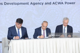 PPP agreement signed for Caspian Sea desalination plant construction -PHOTO 