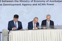 PPP agreement signed for Caspian Sea desalination plant construction -PHOTO 