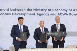 PPP agreement signed for Caspian Sea desalination plant construction -PHOTO 