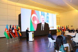 President Ilham Aliyev addressed international conference of prosecutors held in Baku-UPDATED -PHOTO 