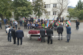 Azerbaijan relocates another group of residents to Hasanriz village in Aghdara, families receive house keys-PHOTO  -VIDEO -UPDATED-1 
