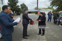 Azerbaijan relocates another group of residents to Hasanriz village in Aghdara, families receive house keys-PHOTO  -VIDEO -UPDATED-1 