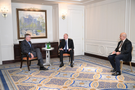 President Ilham Aliyev met with Chairman and CEO of Neuberger Berman in New York
