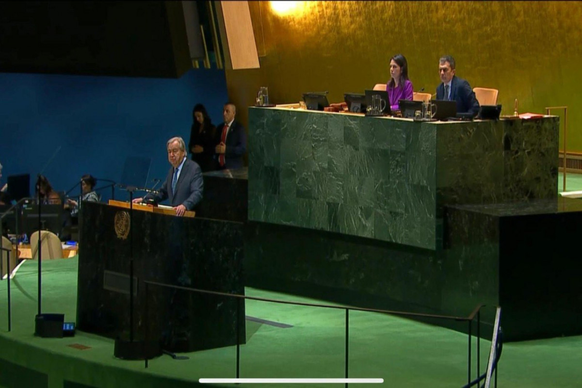 UN Secretary-General hails initialing of Azerbaijan-Armenia peace agreement as positive step