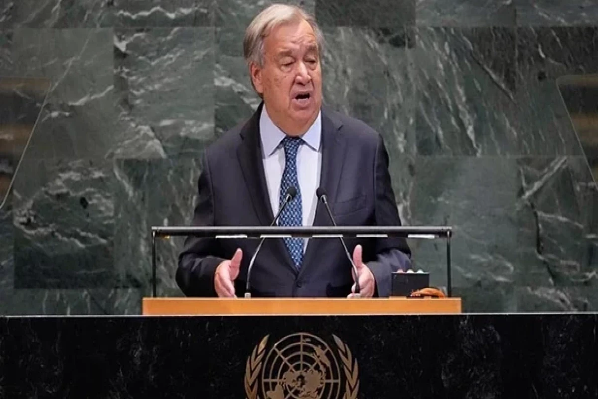UN Secretary-General Antonio Guterres