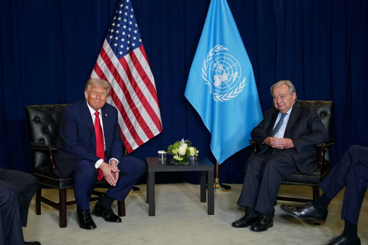 Donald Trump, Antonio Guterres