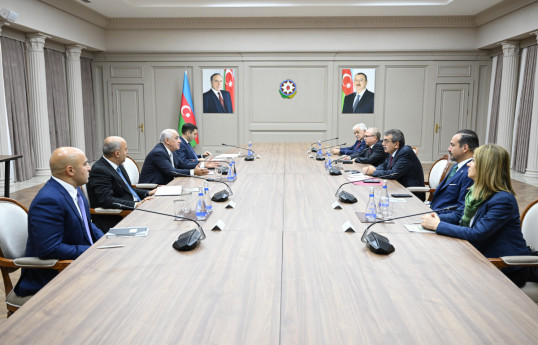 Azerbaijani PM met with the Turkish Minister of National Education