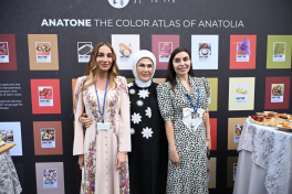Leyla Aliyeva, head and founder of IDEA, and Arzu Aliyeva participated in the “Treasures Behind the Doors of Anatolia” exhibition in New York