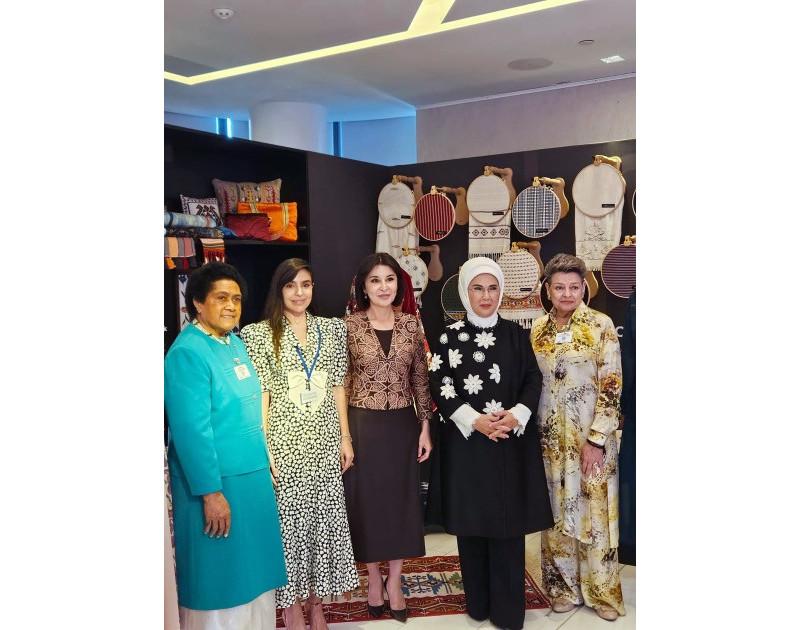 Leyla Aliyeva, head and founder of IDEA, and Arzu Aliyeva participated in the “Treasures Behind the Doors of Anatolia” exhibition in New York