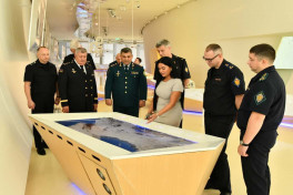 Russian border guard ship “Rasul Hamzatov” visits Baku port -PHOTO 