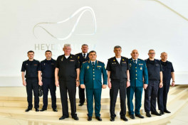 Russian border guard ship “Rasul Hamzatov” visits Baku port -PHOTO 