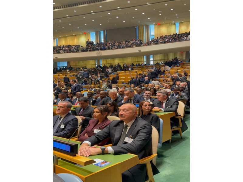 President Ilham Aliyev and First Lady Mehriban Aliyeva participated in high-level debates at 80th session of UN General Assembly-UPDATED 
