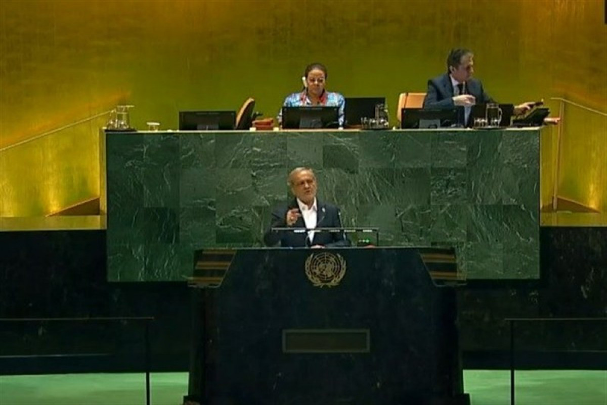 Iranian President Masoud Pezeshkian