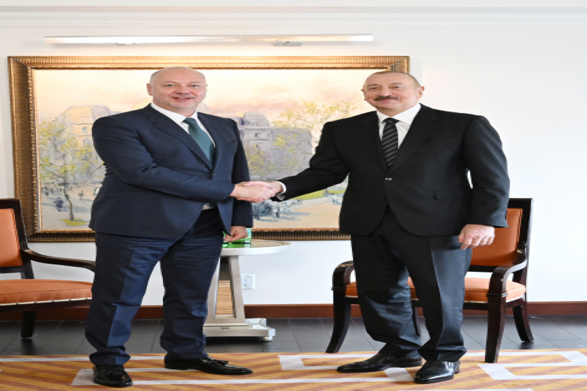President of Azerbaijan Ilham Aliyev met with Prime Minister of Bulgaria in New York