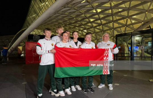 Belarusian table tennis team has arrived in Azerbaijan