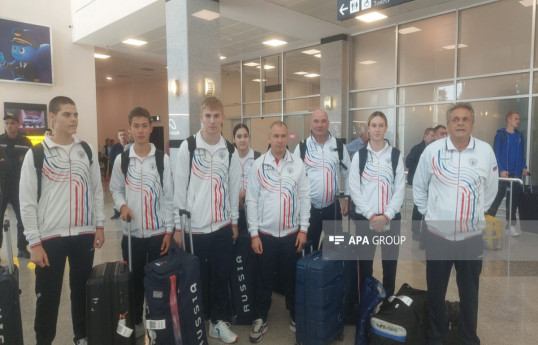 Russian table tennis and shooting team arrives in Ganja for 3rd CIS Games-PHOTO 