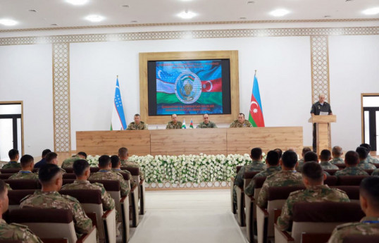 Computer-assisted joint command-staff exercise Maharat-2025 is held in Tashkent
