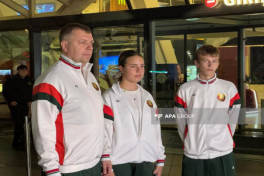 Belarusian table tennis team has arrived in Azerbaijan
