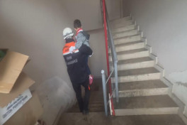 Blaze in Baku residential tower brought under control, no casualties reported -PHOTO 