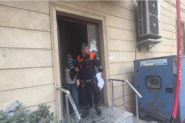 Blaze in Baku residential tower brought under control, no casualties reported -PHOTO 