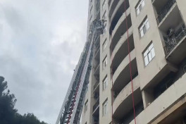 Blaze in Baku residential tower brought under control, no casualties reported -PHOTO 