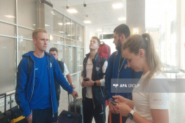 Russian table tennis and shooting team arrives in Ganja for 3rd CIS Games-PHOTO 