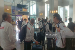 Russian table tennis and shooting team arrives in Ganja for 3rd CIS Games-PHOTO 