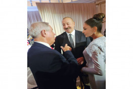 President Ilham Aliyev and First Lady Mehriban Aliyeva attended official reception on 80th session of UN General Assembly -VIDEO 