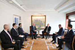 President of Azerbaijan Ilham Aliyev met with Prime Minister of Bulgaria in New York