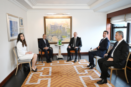 President Ilham Aliyev met with Senior Vice President of US Chamber of Commerce in New York-UPDATED 