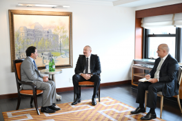 President Ilham Aliyev met with Co-Founder and CEO of global investment firm Ares Management in New York