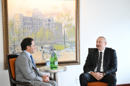 President Ilham Aliyev met with Co-Founder and CEO of global investment firm Ares Management in New York