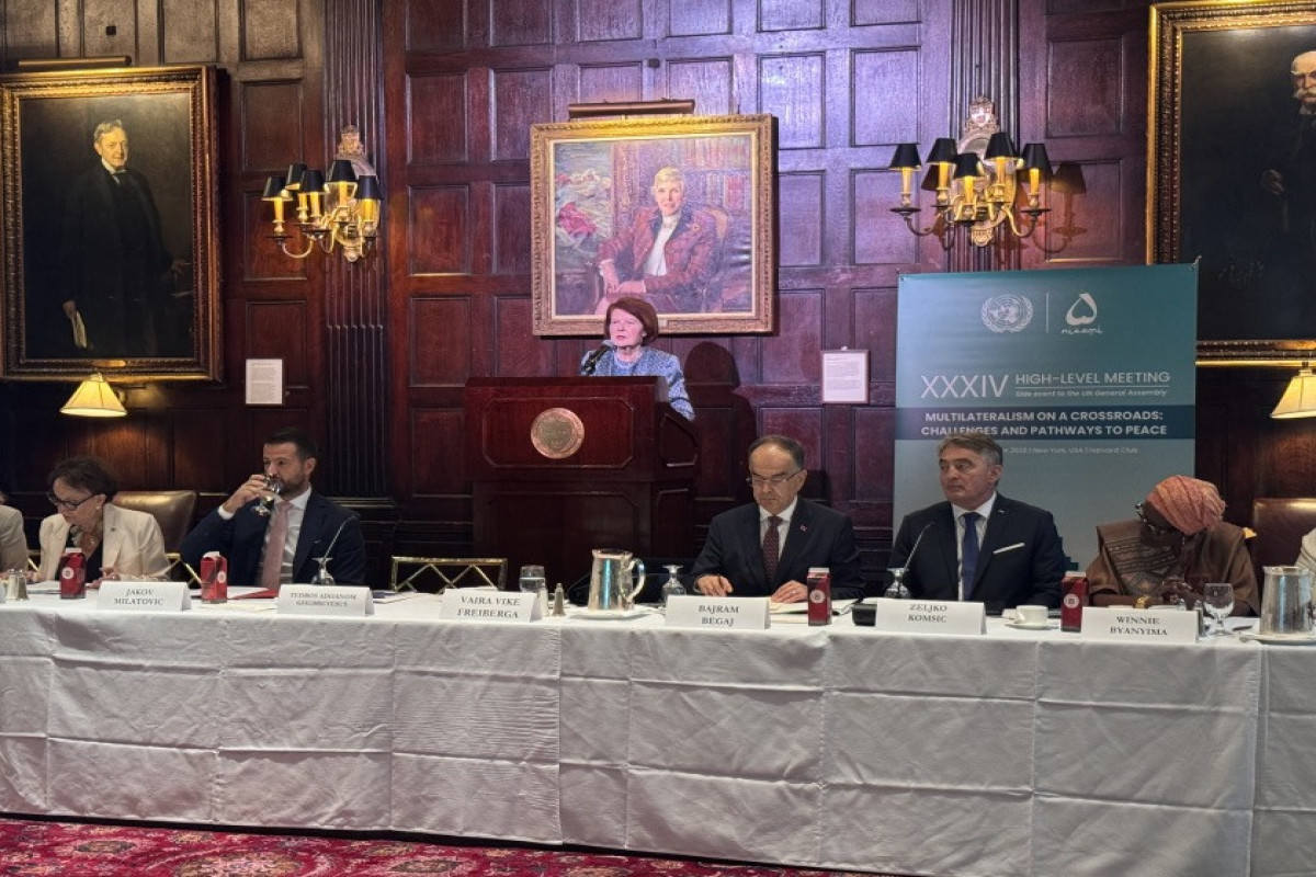 Event organized by Nizami Ganjavi International Center held in New York