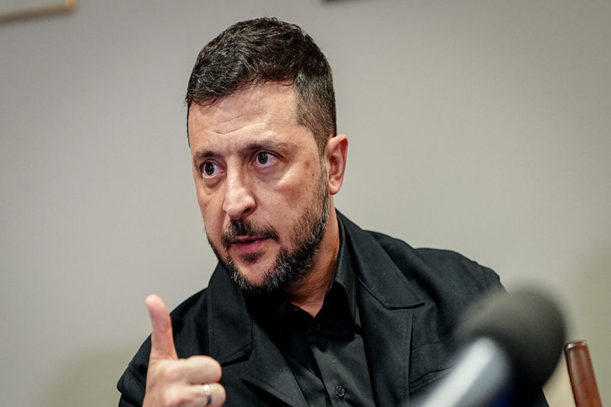  President of Ukraine Volodymyr Zelensky