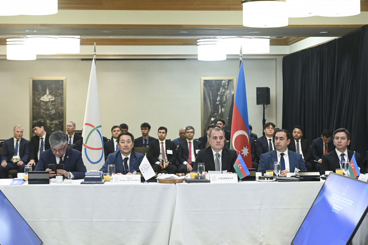 Azerbaijani FM chaired Informal Meeting of CICA Ministerial Council