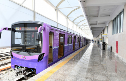 Baku’s B-04 metro station expected to be completed by end of 2026