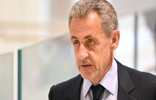 Former French president Nicolas Sarkozy
