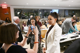 First Lady Mehriban Aliyeva participated in special session as part of UN General Assembly